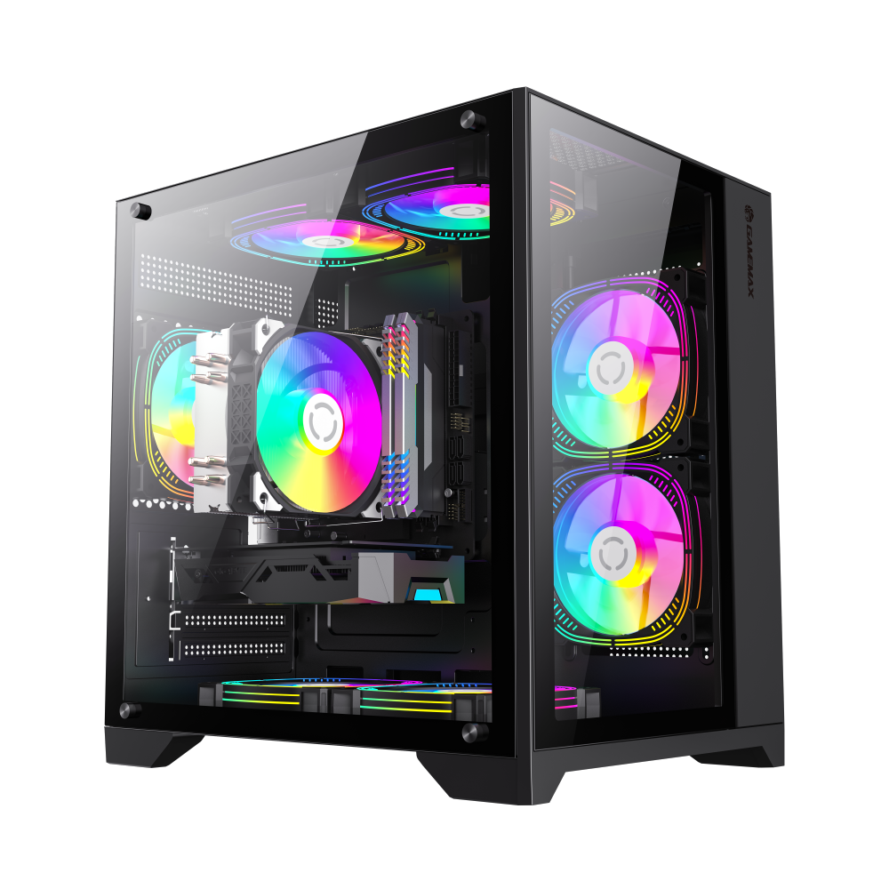 Gamemax Case | INFINITY MINI BK | M-ATX