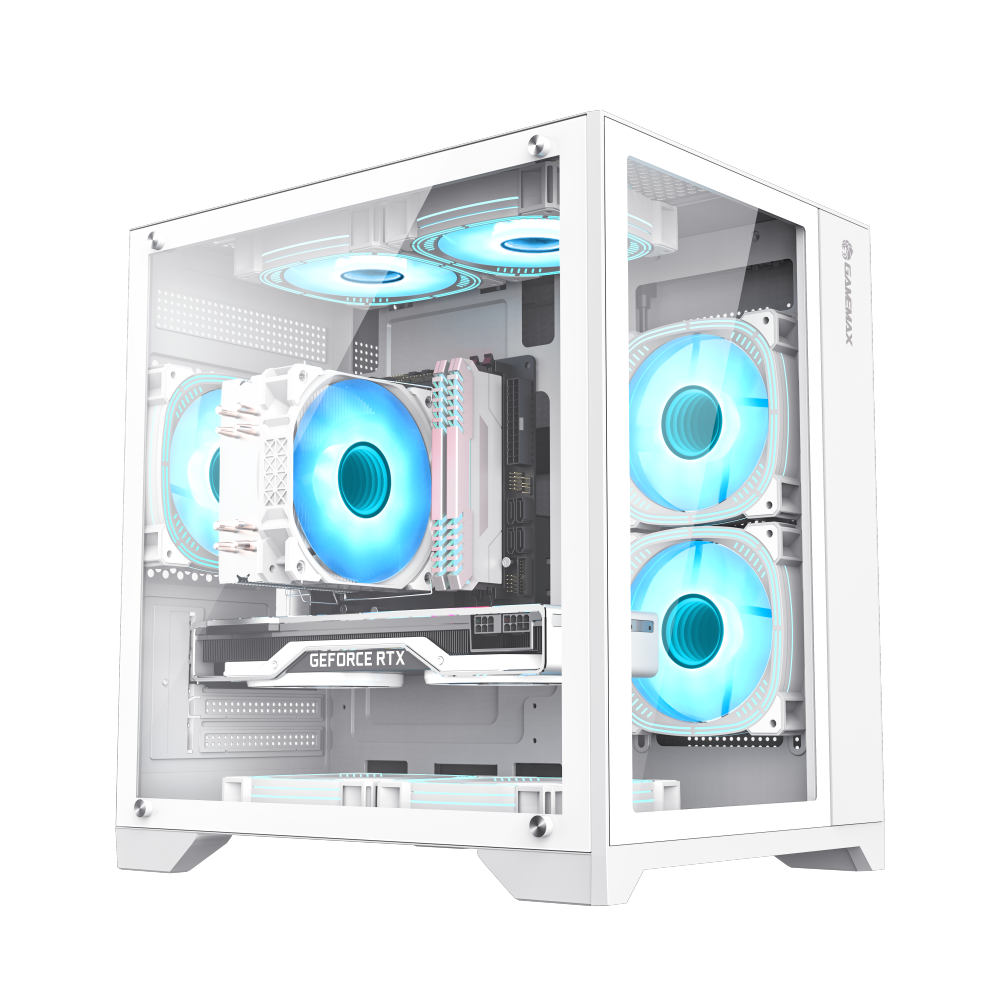 Gamemax Case | INFINITY MINI WH | M-ATX