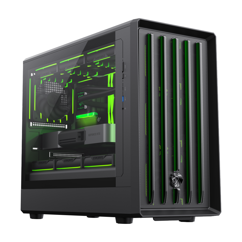 Gamemax Case | CLAW 360 BK | M-ATX