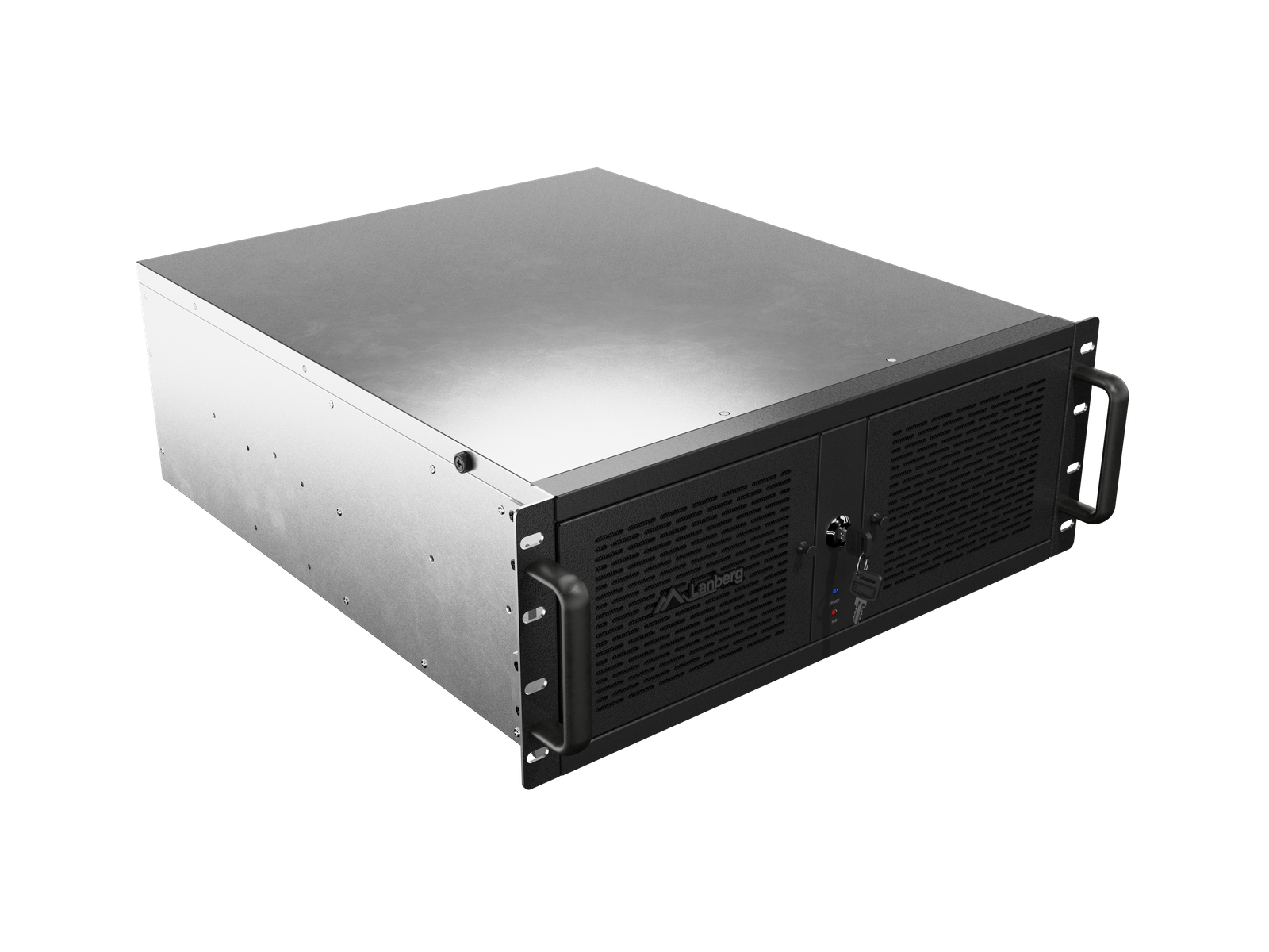 Lanberg Rackmount server chassis ATX 520/12 19"/4U | SC01-5204-12B