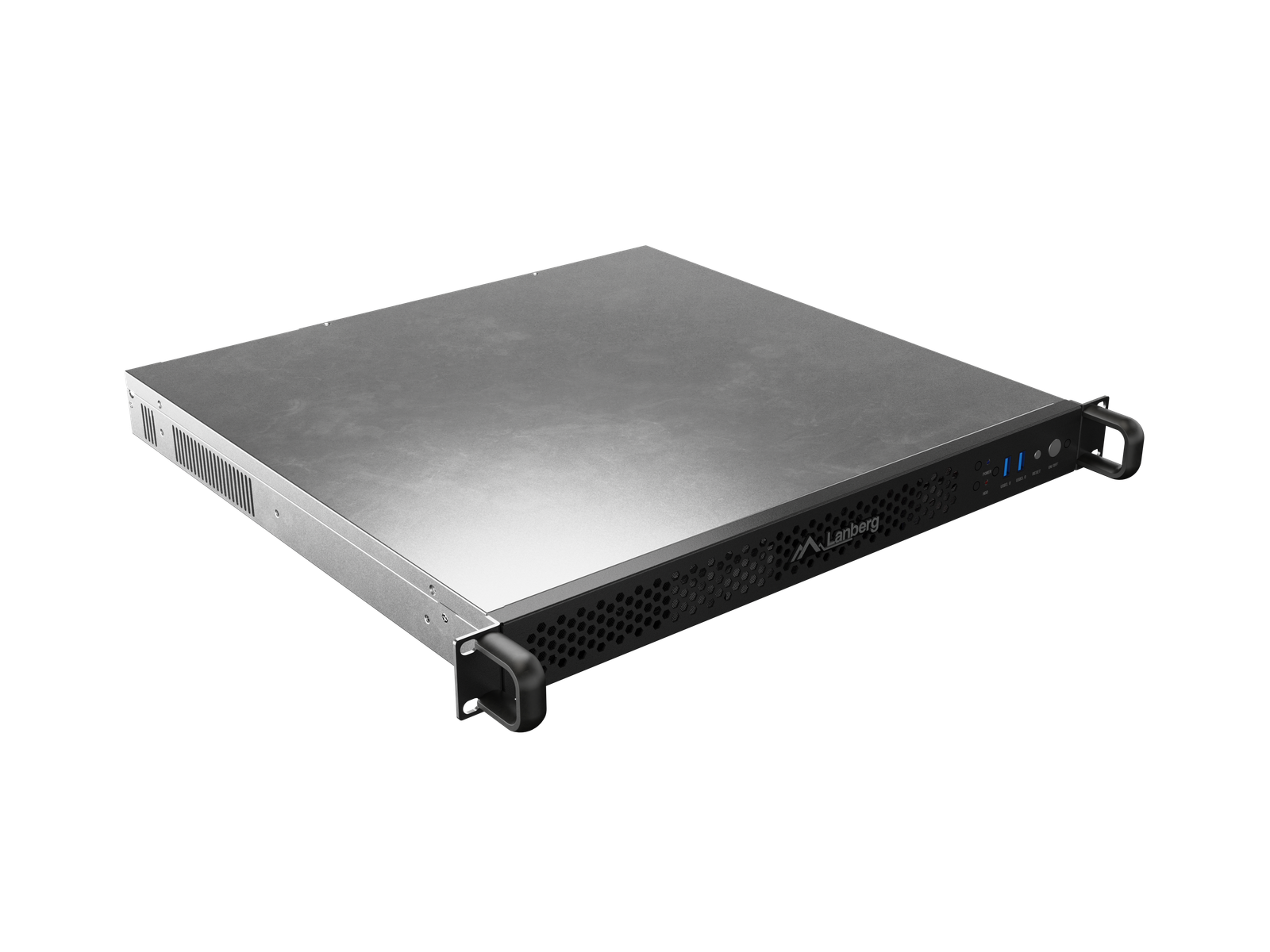 Lanberg Rackmount server chassis ATX 420/10 19"/1U | SC01-4201-10B | Black