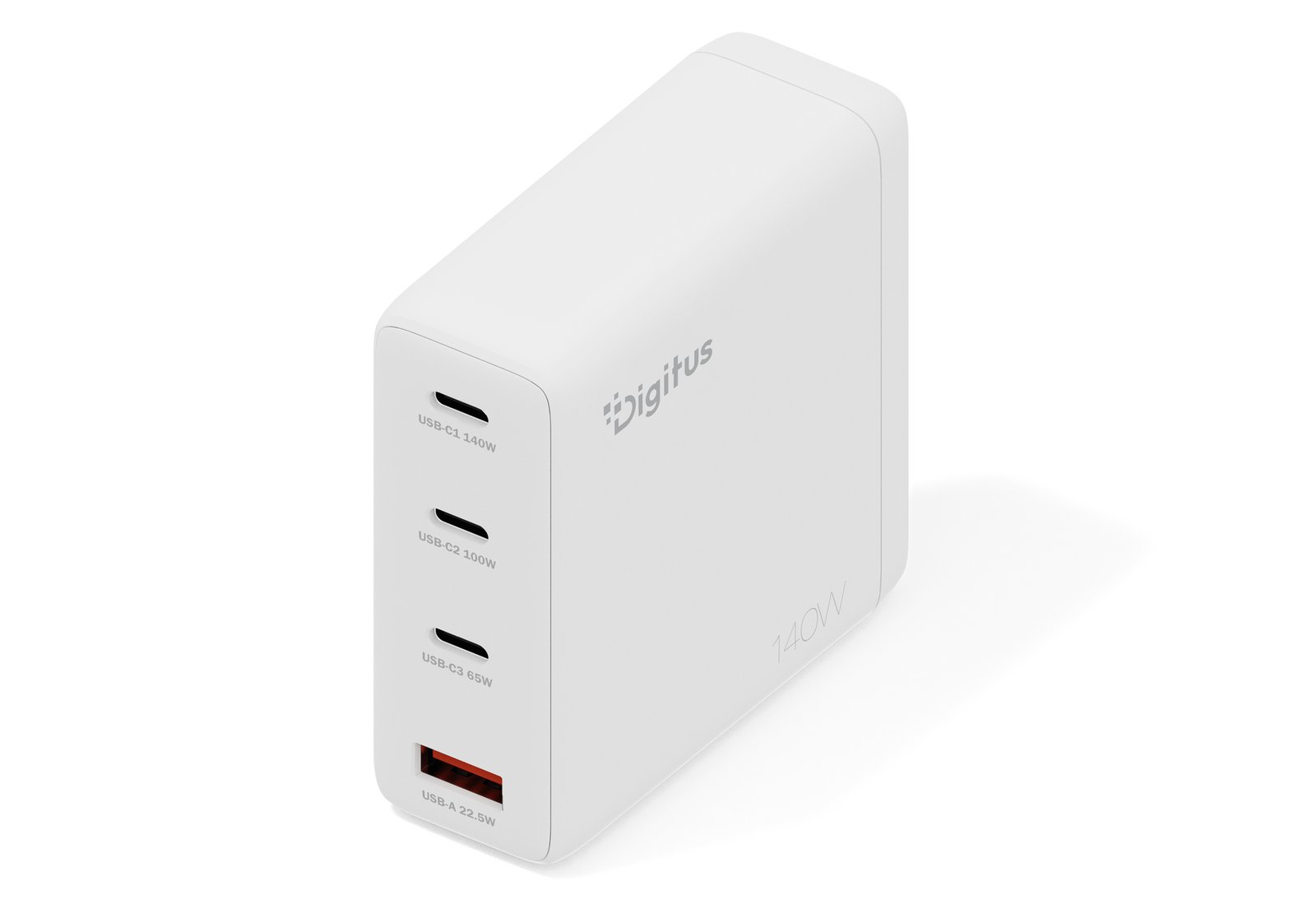 Digitus USB GaN Charger 140W, 3x USB-C, 1x USB-A | DA-10305