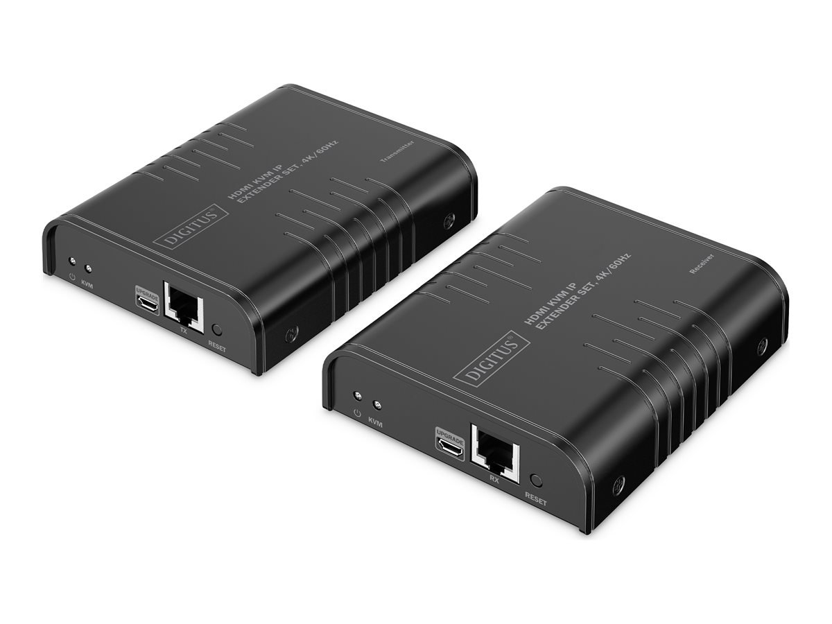 Digitus | HDMI KVM IP Extender Set, 4K/60Hz | DS-55355