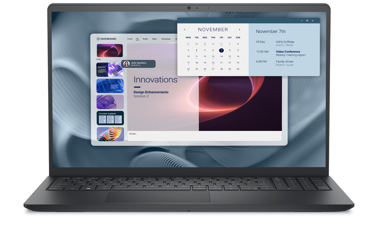 Dell Pro 15 Essential PV15250 | Carbon Black | 15.6 " | WVA | FHD | 1920 x 1080 pixels | Anti-glare | Intel Core i7 | i7-1355U | 16 GB | DDR5 | Solid-state drive capacity 1000 GB | Intel UHD Graphics | Windows 11 Home | 802.11ax | Keyboard language English | Warranty 36 month(s) | Battery warranty 12 month(s)