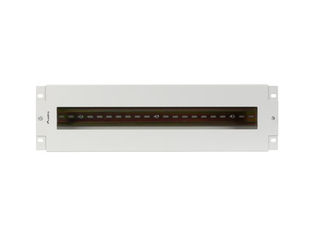 Lanberg 19" 3U Voltage Distrubution Panel with Din Rail TS-35 | Grey