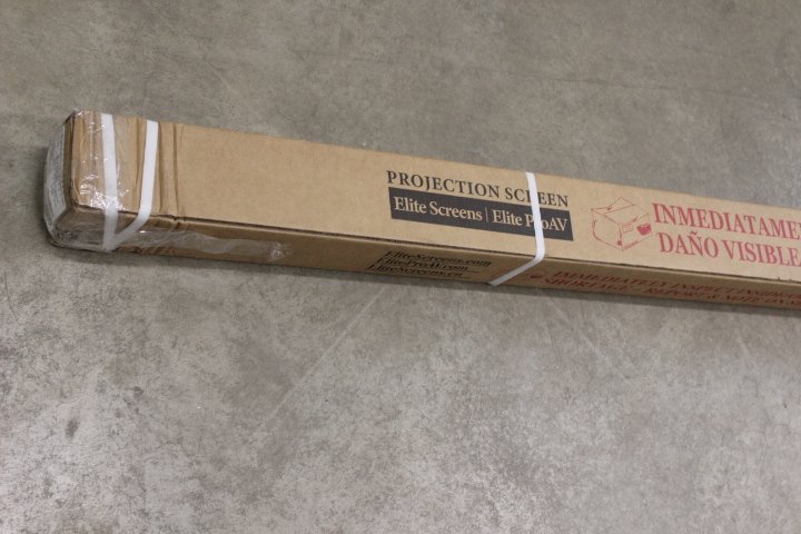 SALE OUT. Elite Screens Manual Series | M100UWH | Diagonal 100 " | 16:9 | Viewable screen width (W) 221 cm | Black | DAMAGED PACKAGING