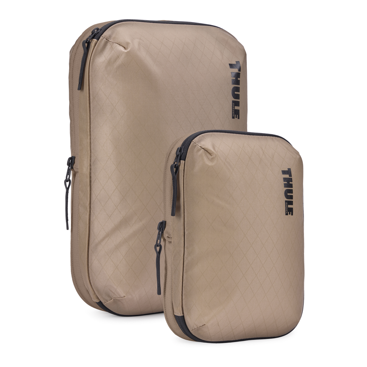 Thule Compression Cube Set, Small/Medium | Packing Cube | Gentle Beige