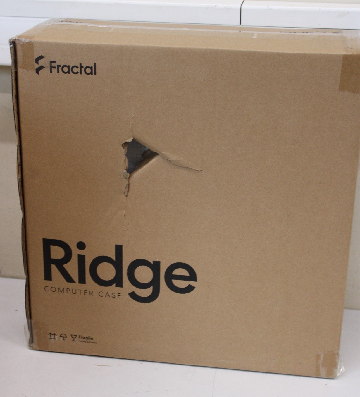 SALE OUT. Fractal Design Ridge White Mini ITX | Fractal Design Ridge | FD-C-RID1N-12 | Black | Mini ITX | DAMAGED PACKAGING | SFX, SFX-L