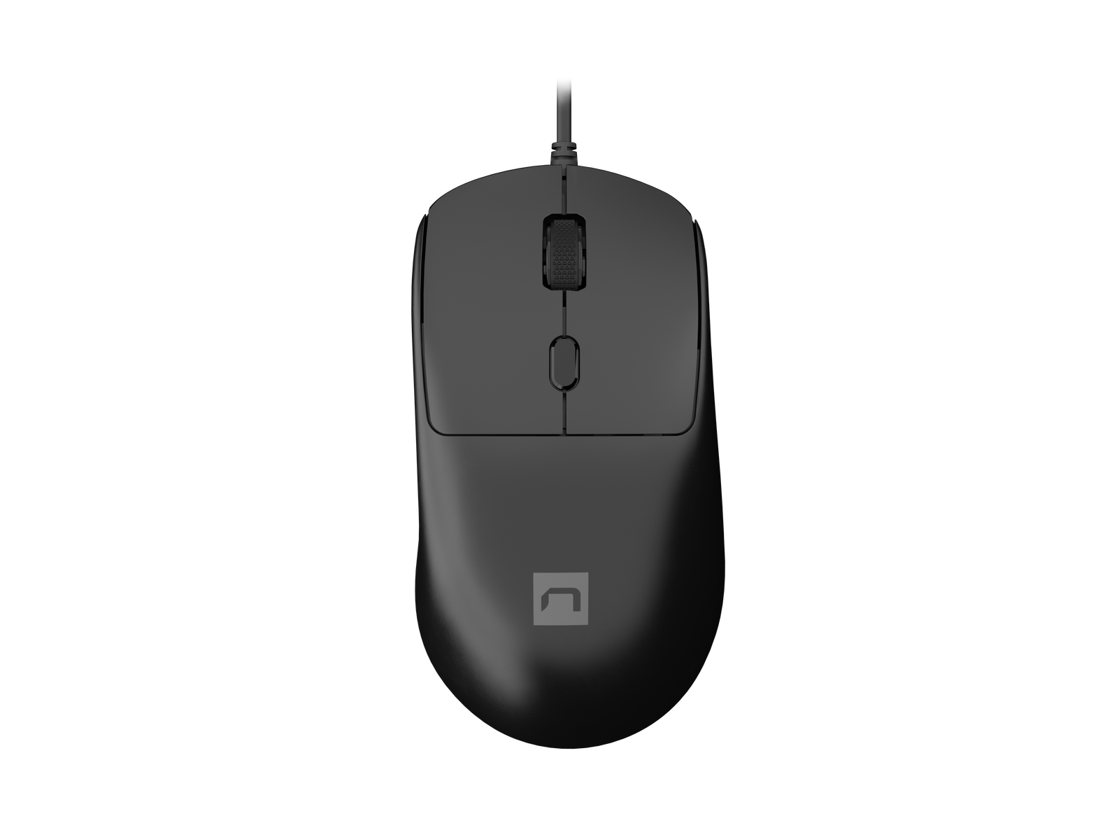 Natec Hawk 2  2400DPI, Wired, Laser, Black