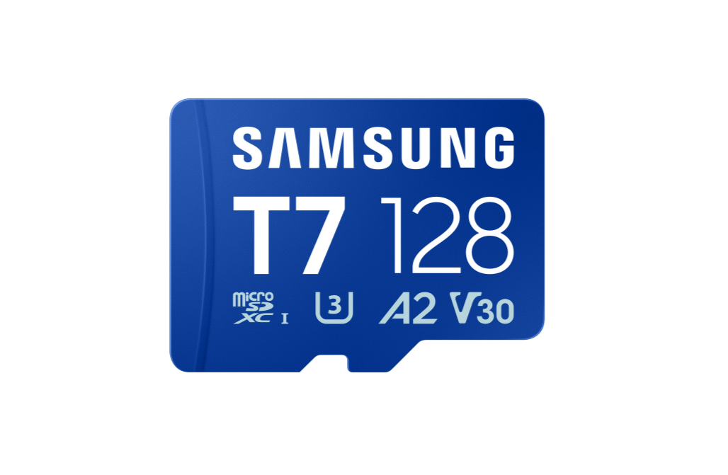 Samsung MicroSD card | T7 | 128 GB | microSDXC | Flash memory class U3, V30, A2