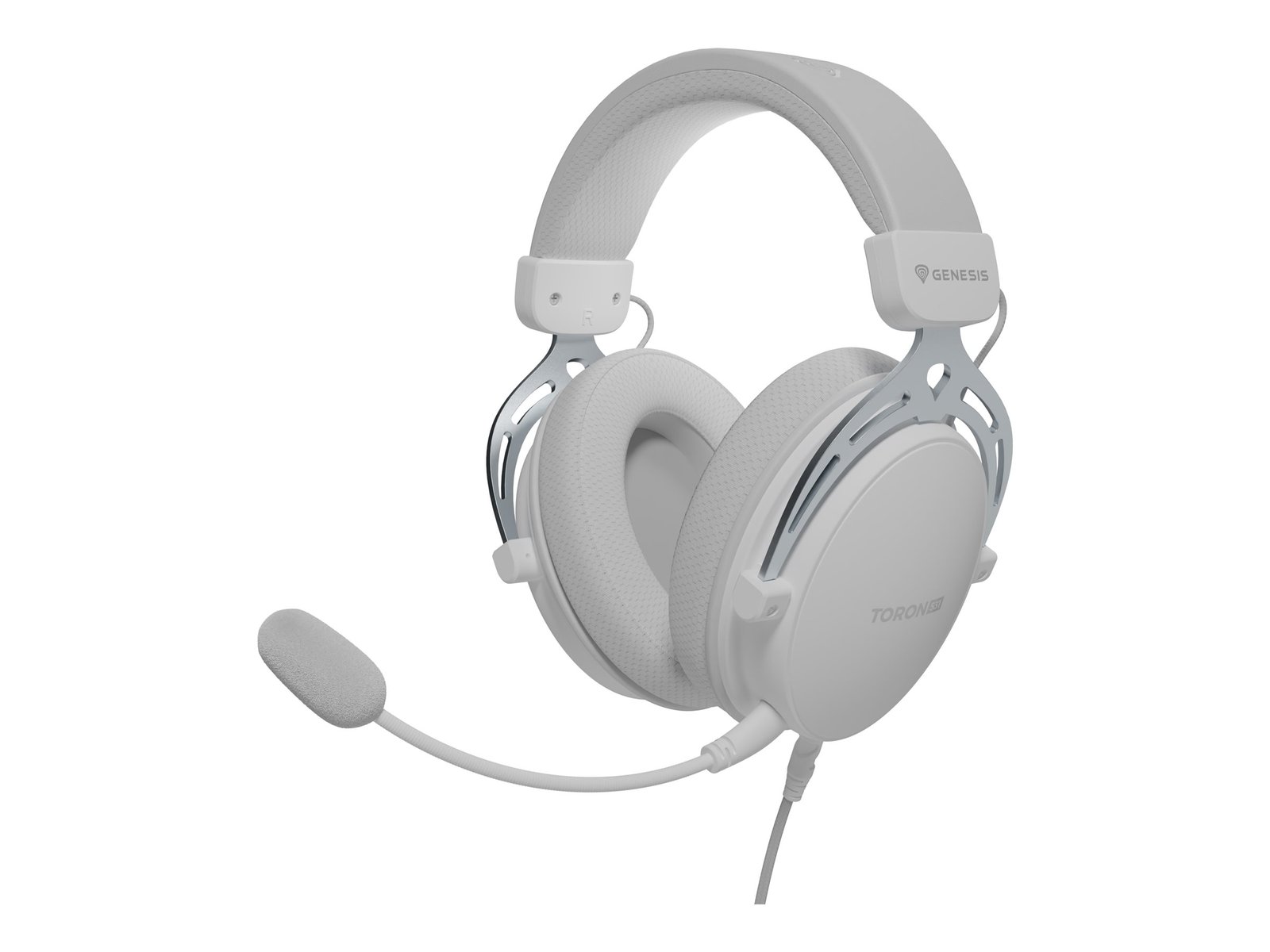 Genesis | Gaming Headset | Toron 531 | White | Wired | Over-Ear | Microphone