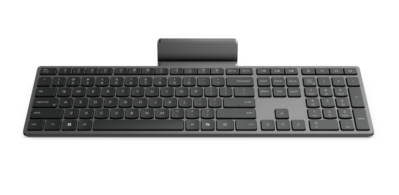 Lenovo 700 Modern Multi-Device Wireless Keyboard-US English | Keyboard | Wireless | Bluetooth | US English | Luna Grey