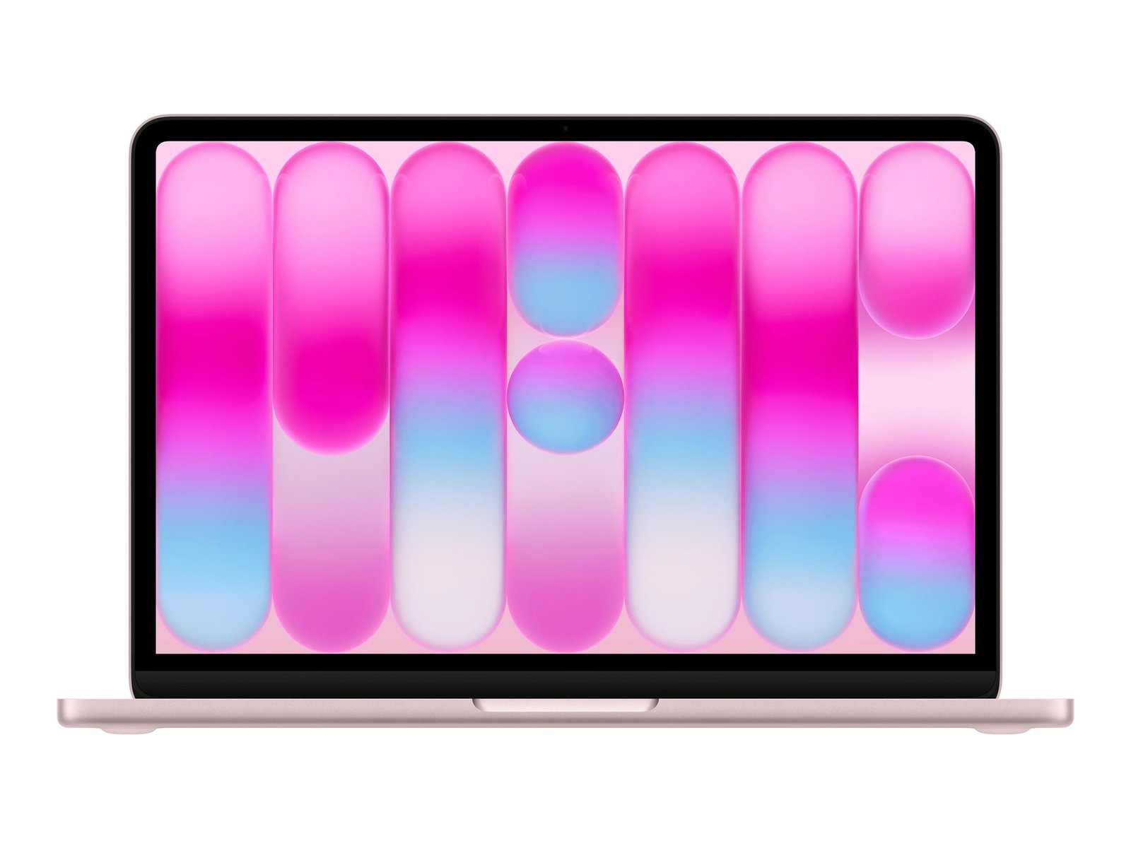 Apple MacBook Neo | Blush | 13 " | 2408 x 1506 pixels | Apple A18 Pro | 8 GB | Solid-state drive capacity 256 GB | Apple A18 chip 6-core CPU/5-core GPU | macOS | 802.11ax | Bluetooth version 6 | Keyboard language International English