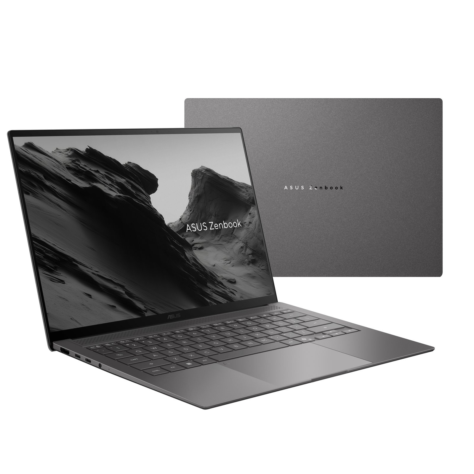 Asus Zenbook S14 UX5406AA-SU052W | Antrim Gray | 14 " | OLED | Touchscreen | 3K | 2880 x 1800 pixels | 120 Hz | Glossy | Intel Core Ultra 9 | 368H | 32 GB | LPDDR5X | Solid-state drive capacity 1000 GB | Intel Graphics | Windows 11 Home | 802.11be | Bluetooth version 6.0 | Keyboard language US international | Keyboard backlit | Warranty 24 month(s) | Battery warranty 12 month(s)