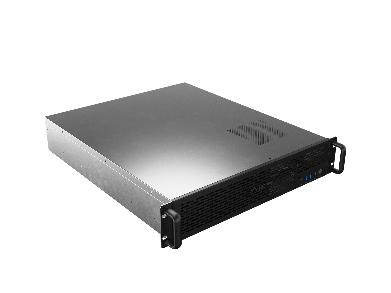 Lanberg Rackmount Server Chassis ATX 520/12 19"/2U | SC01-5202-12B | Black