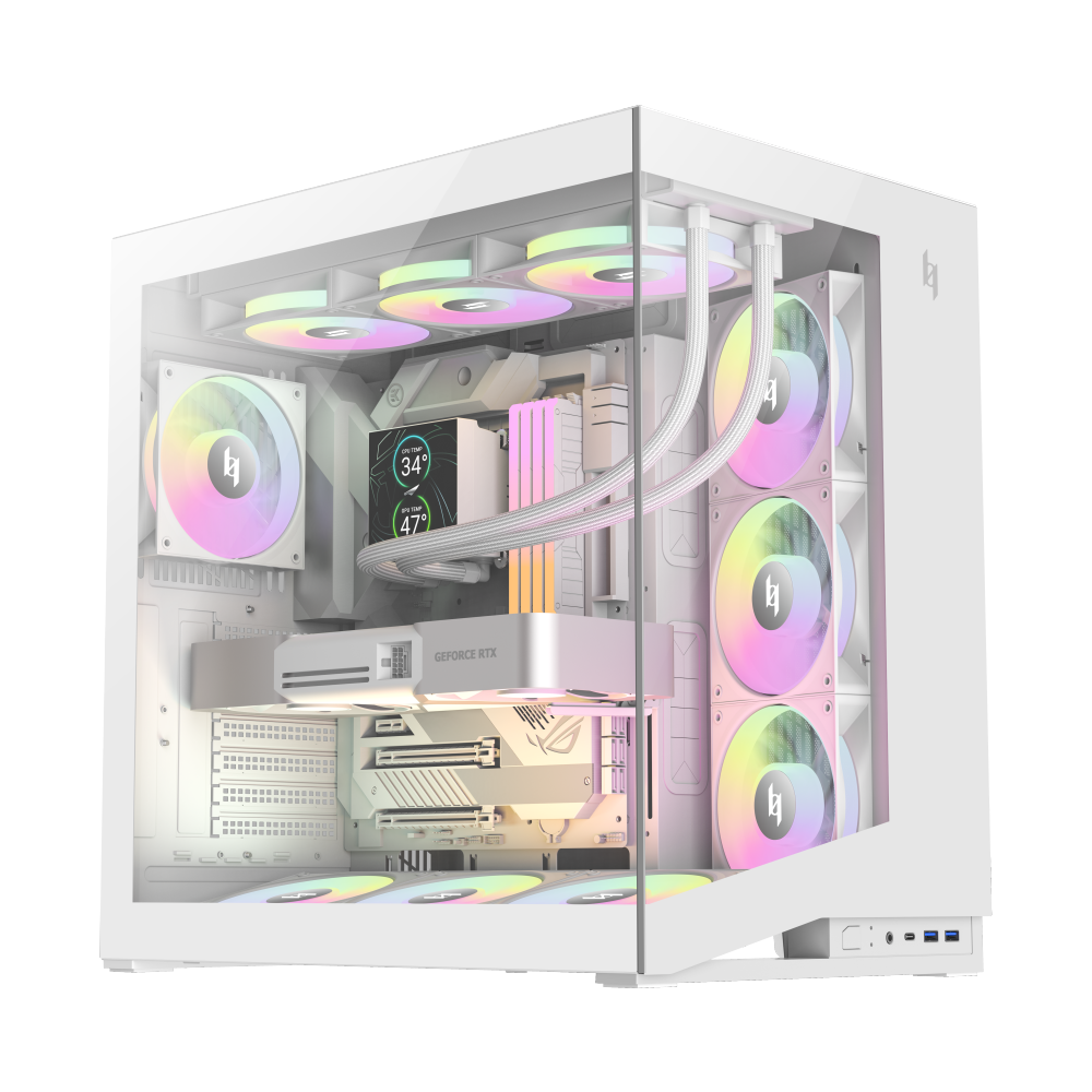 Gamemax Case | NEX C56 WH | ATX