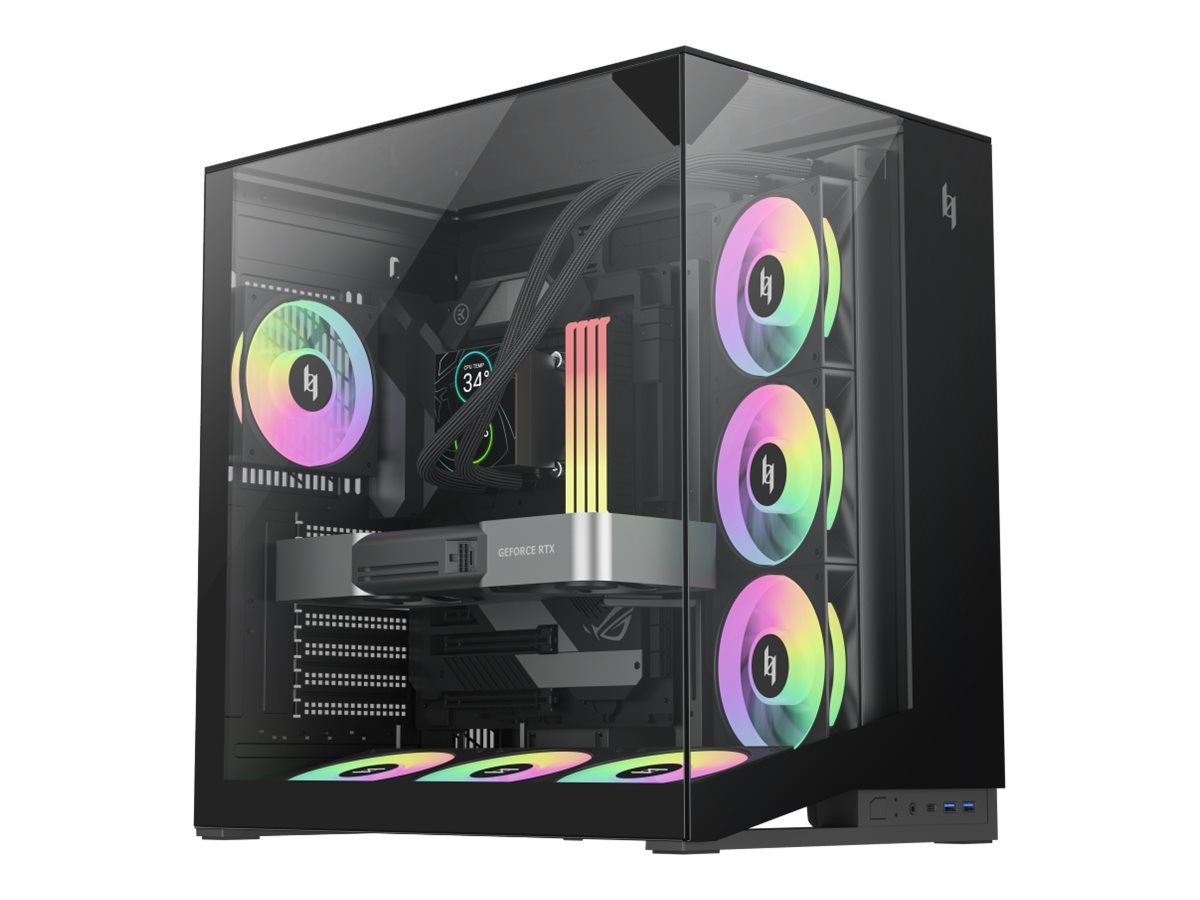 Gamemax Case | NEX C56 VC BK | ATX