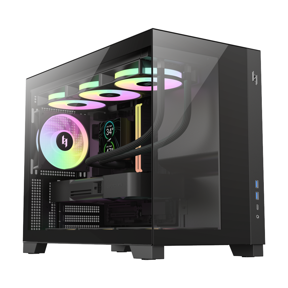 Gamemax Case | NEX C33 BK | MATX/BTF