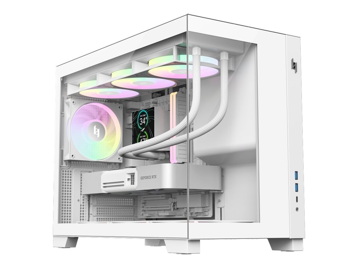 Gamemax Case | NEX C33 WH | MATX/BTF