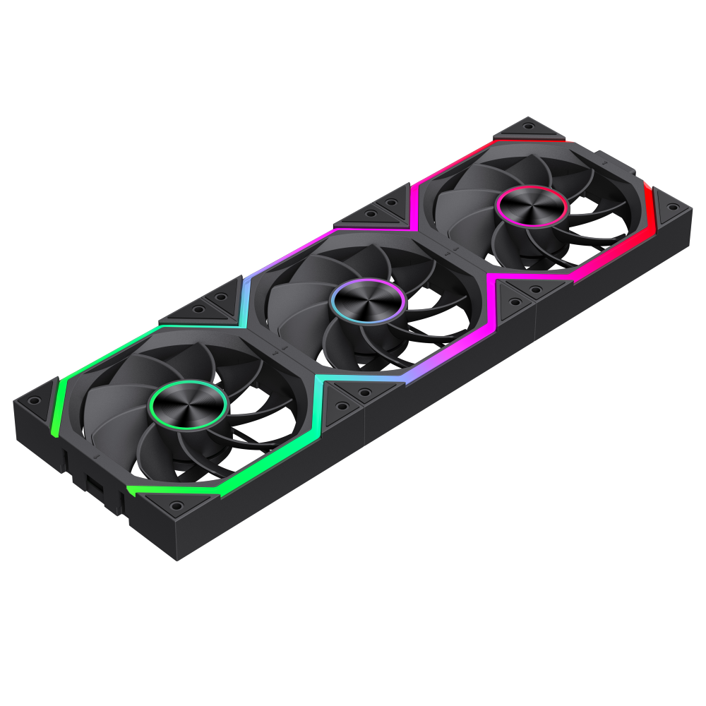 Gamemax FN12A-N2 WL-R | Case fan | Black