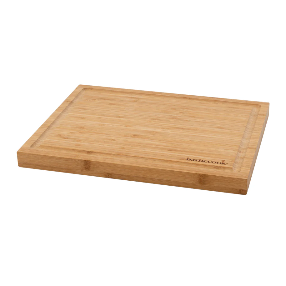 Barbecook | Bamboo cutting board with groove FSC, 40 x 30 x 3 cm (per 3 pcs) | BC-ACC-7306