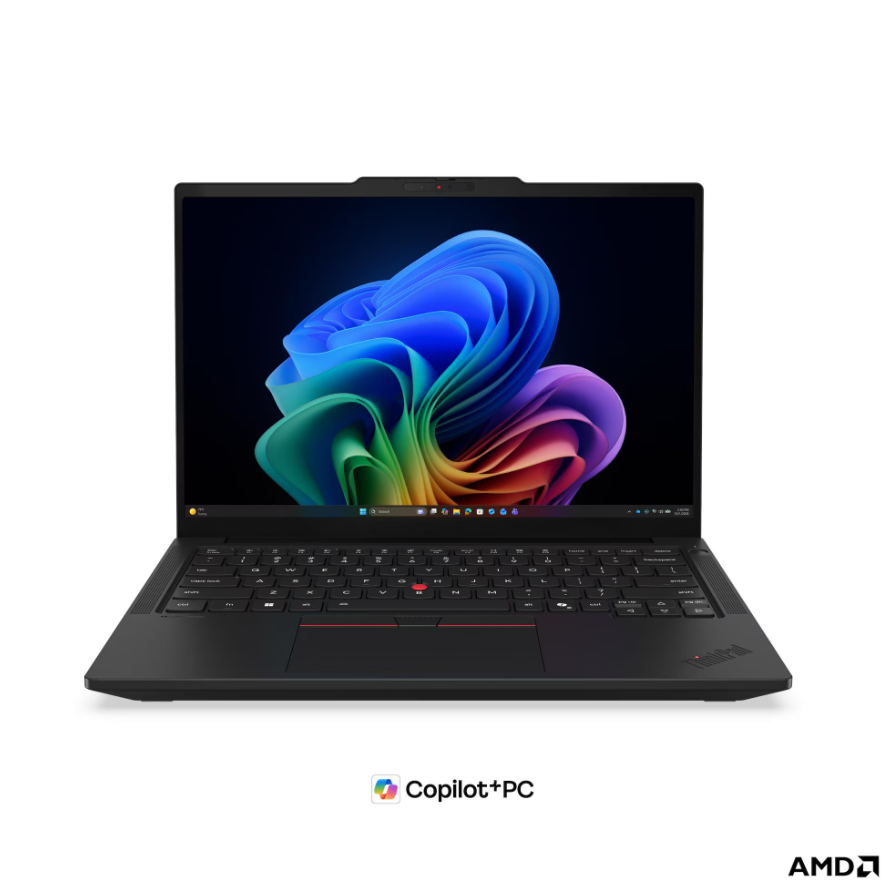 Lenovo ThinkPad T14 G7 AMD | Black | 14 " | IPS | WUXGA | 1920 x 1200 pixels | Anti-glare | AMD Ryzen AI 5 PRO | 440 | 16 GB | SODIMM DDR5 | Solid-state drive capacity 512 GB | AMD Radeon 840M Graphics | Windows 11 Pro | 802.11be | Bluetooth version 5.4 | Keyboard language Nordic | Keyboard backlit | Warranty 36 month(s) | Battery warranty 12 month(s)
