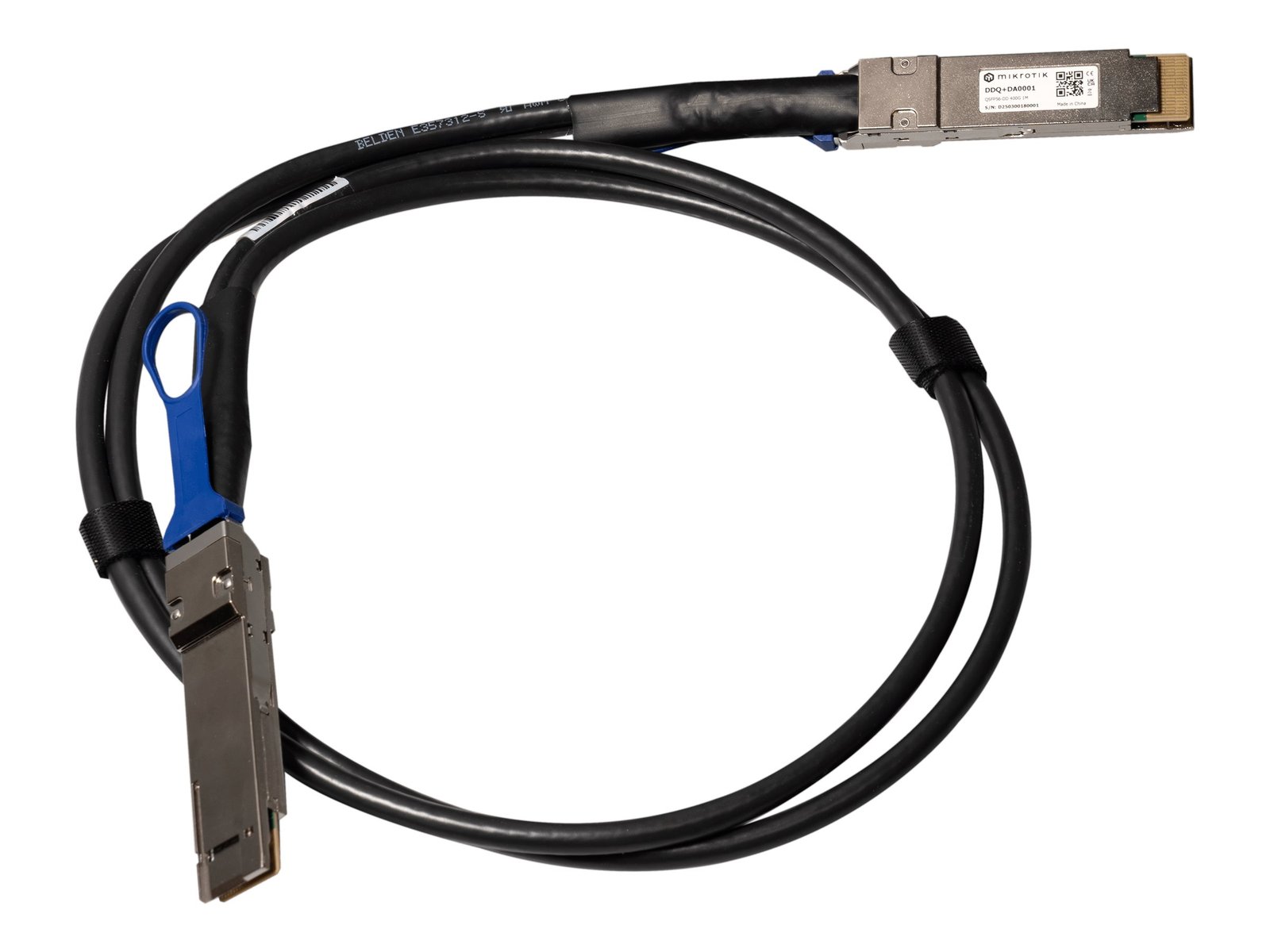 MikroTik 400-Gigabit QSFP-DD direct attach cable, 1 m | DDQ+DA0001