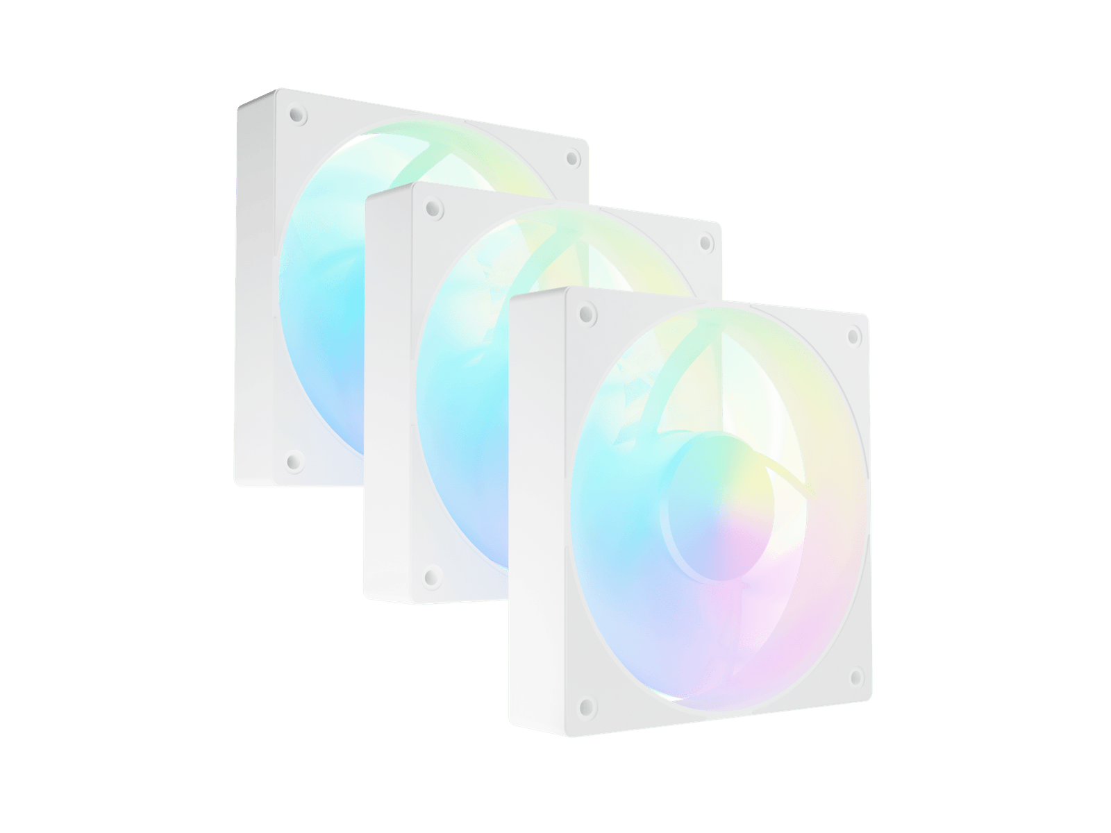 Fury Sai S12 ARGB PWM, 3-pack | Fan | White