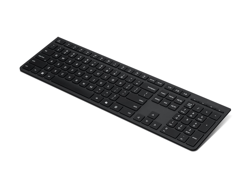 Lenovo Professional Wireless Rechargeable Keyboard-Nordic | Lenovo
