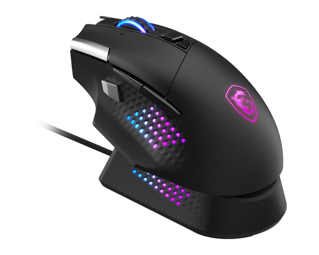 MSI VERSA PRO WIRELESS plus MOUSE DOCK PRO | Wireless | 2.4 GHz, Bluetooth, USB 2.0