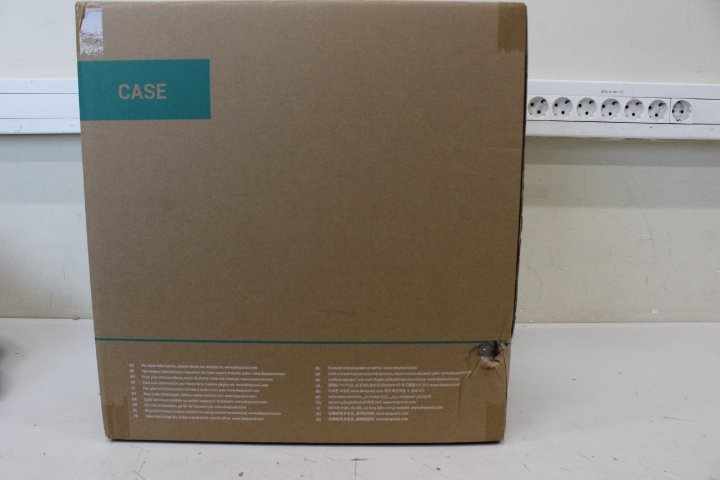SALE OUT. Deepcool CH360 Digital MID TOWER CASE, Black | SALE OUT. SALE OUT. Deepcool CH360 Digital | Black | Mid Tower | DAMAGED PACKAGING, DENT ON THE SIDE | ATX PS2