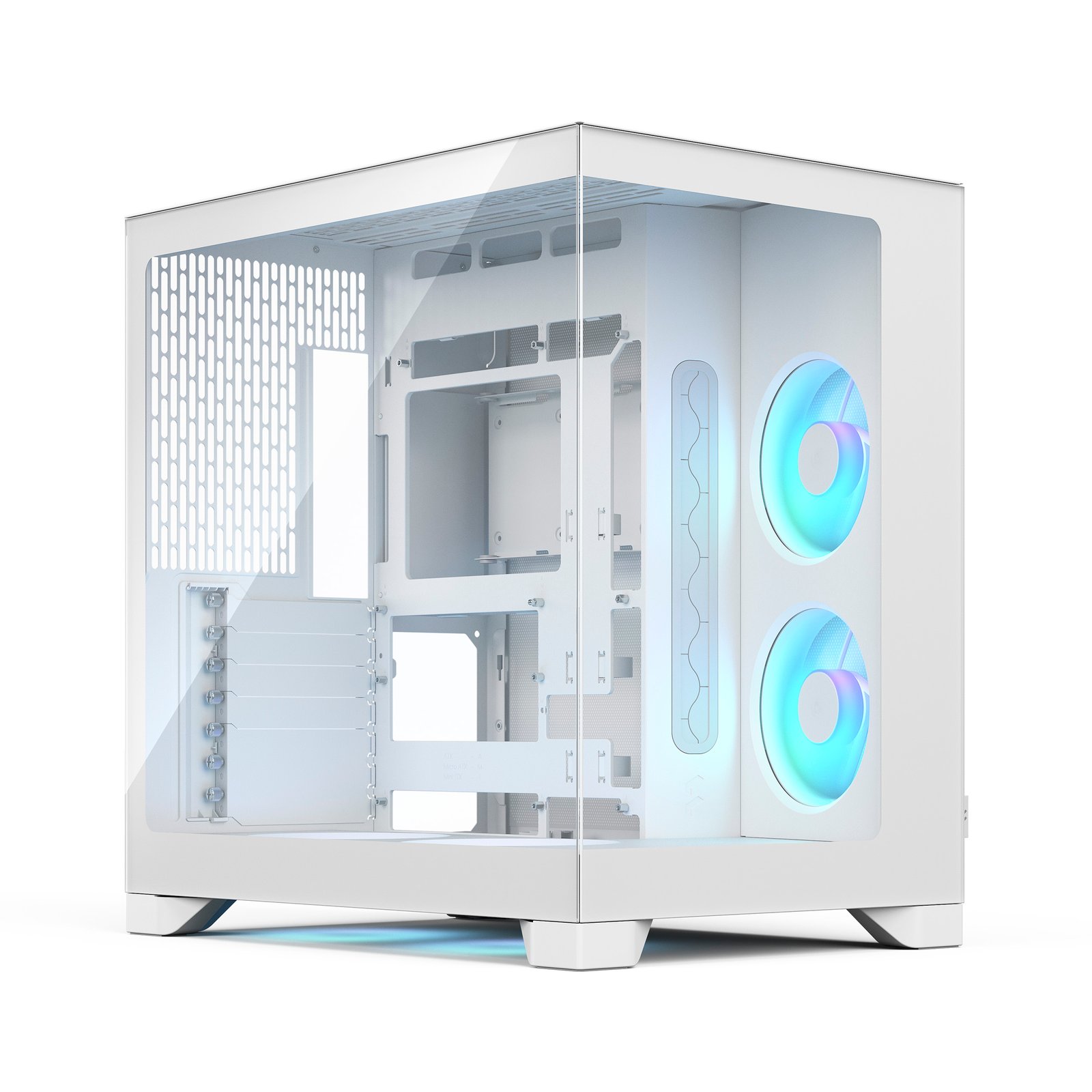 Fractal Design Case | Pop 2 Vision | White RGB | Mid-Tower