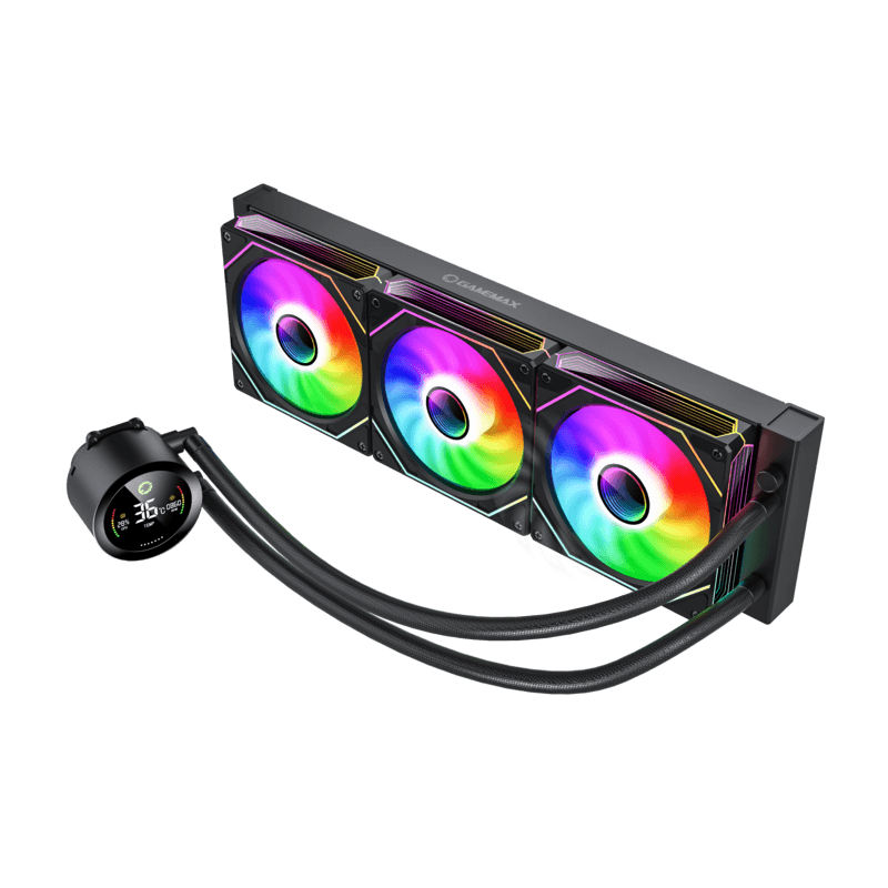 Gamemax CPU Liquid Cooler | ICEBURG 360 DIGITAL BK | Black