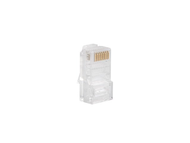 Lanberg Plug RJ45 CAT.5E UTP plug 8P8C, 100 pcs | PLU-5000 | Transparent