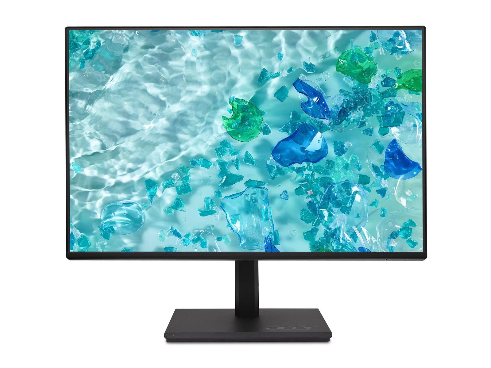Acer Vero B247Y Series Monitor 60cm 23.8'' FHD ZeroFrame IPS 120Hz 16:9 4ms(GTG) 250nits VGA HDMI DP MM Audio In/Out AdaptiveSync EU Black | Acer