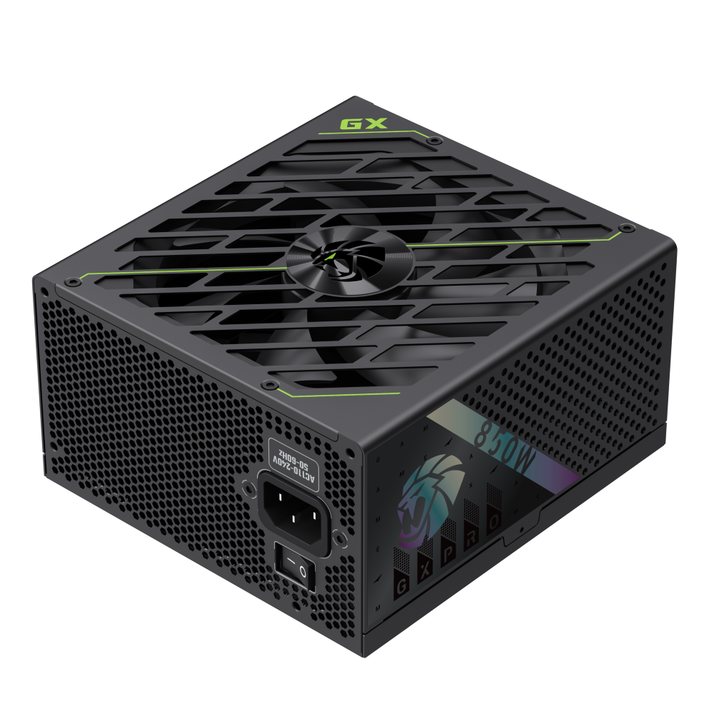 Gamemax PSU | GX 850G | 850 W | Gold | Modular