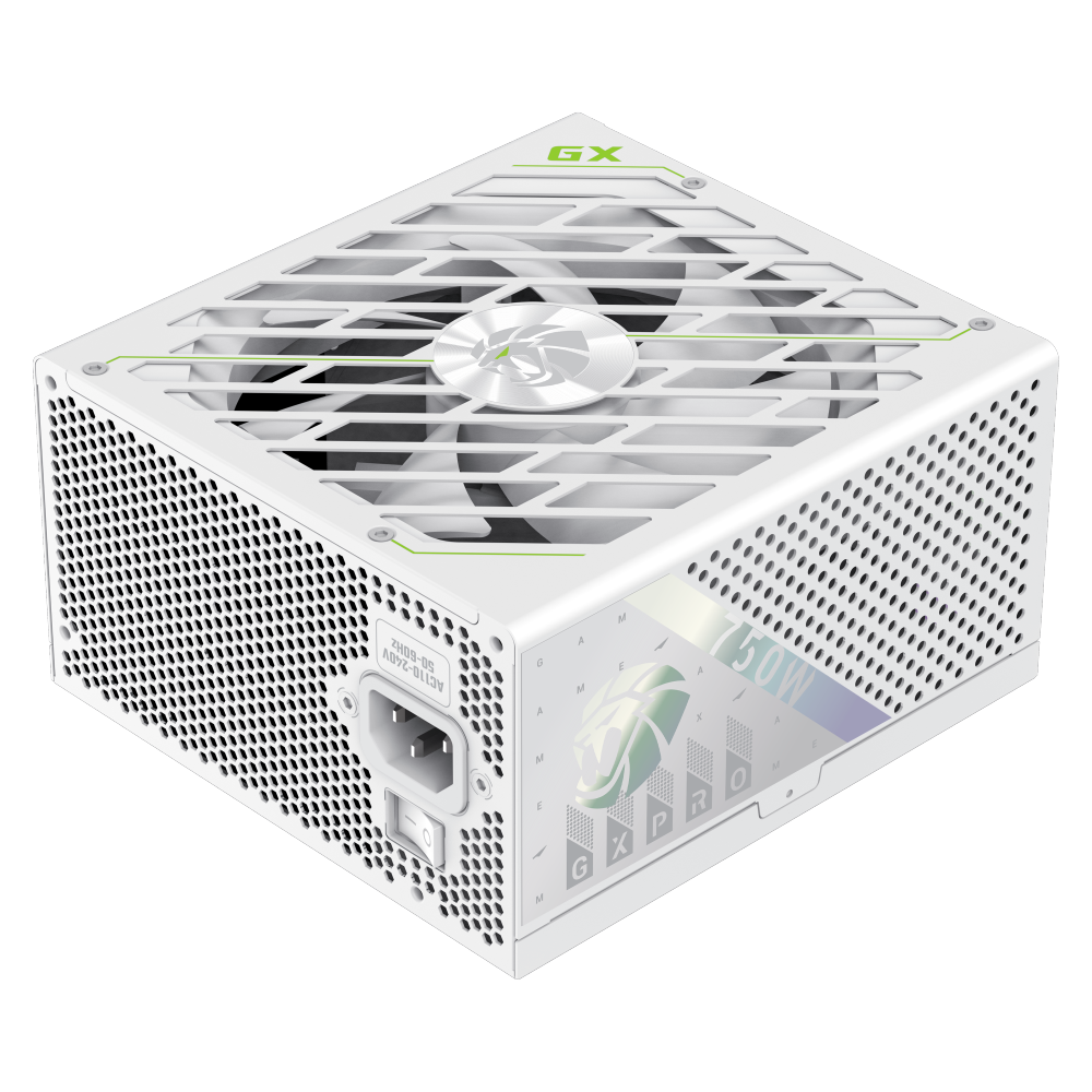 Gamemax PSU | GX PRO 750G WH | 750 W | Gold | Modular