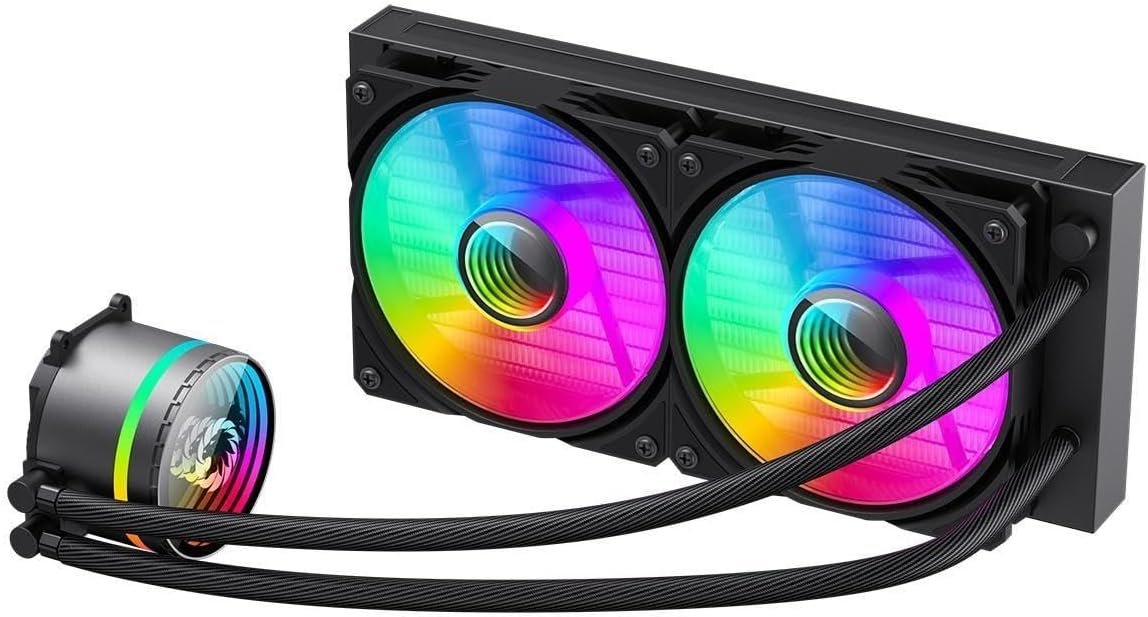 Gamemax CPU Liquid Cooler | ICEBURG 240 INFINITY | Black