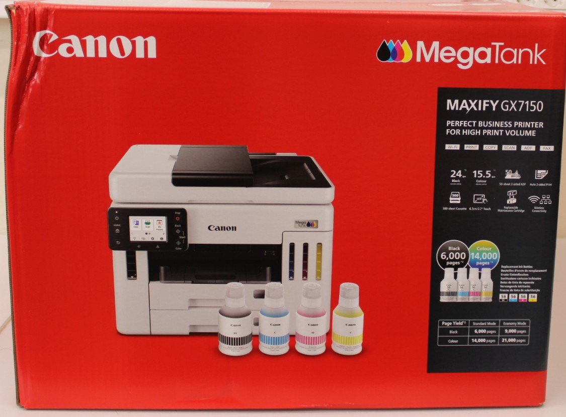 SALE OUT. Canon IJ MFP MAXIFY GX7150 EUR | Canon MAXIFY GX7150 | Multifunction printer | Ink-jet | Colour | A4 | Wi-Fi | White | DAMAGED PACKAGING