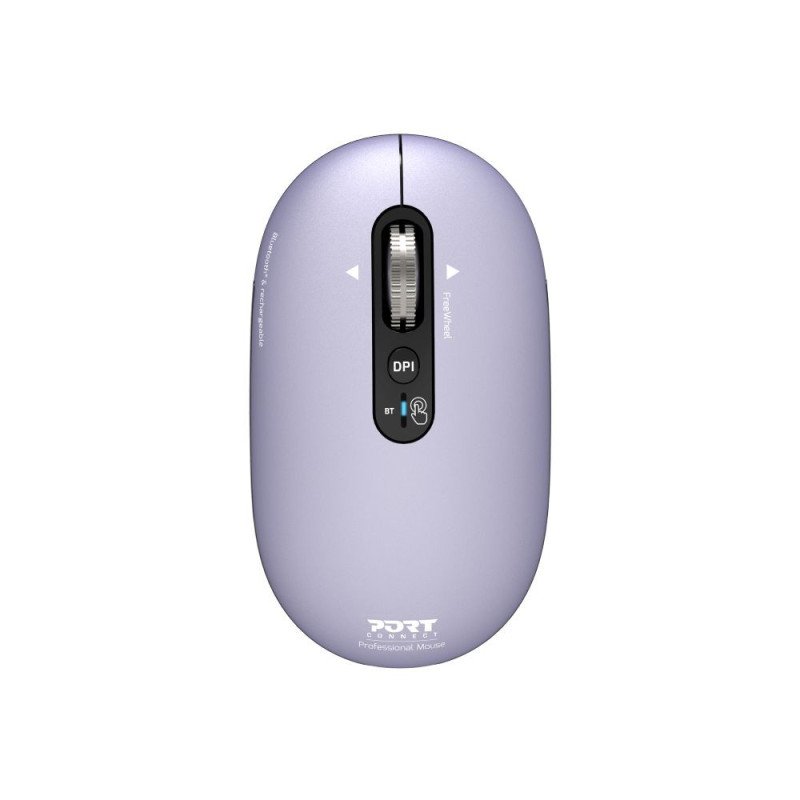 PORT CONNECT Mouse | PURE MAC | Wireless | Bluetooth | Lavender