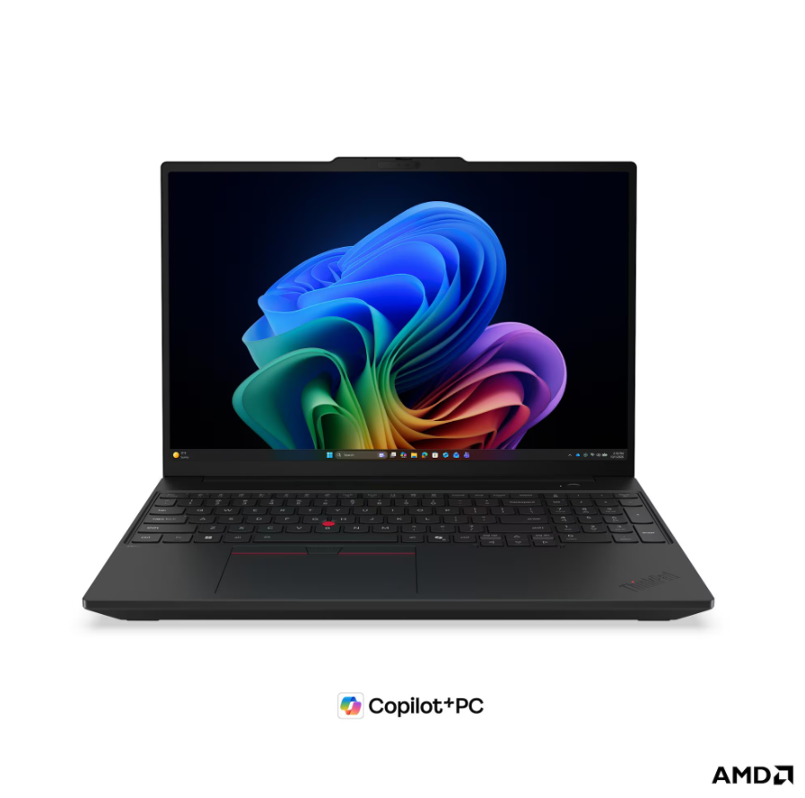 Lenovo ThinkPad T16 G5 AMD | Black | 16 " | IPS | WUXGA | 1920 x 1200 pixels | Anti-glare | AMD Ryzen AI 5 PRO | 440 | 16 GB | SODIMM DDR5 | Solid-state drive capacity 512 GB | AMD Radeon 840M Graphics | Windows 11 Pro | 802.11be | Bluetooth version 5.4 | LTE Upgradable | Keyboard language English | Keyboard backlit | Warranty 36 month(s) | Battery warranty 12 month(s)