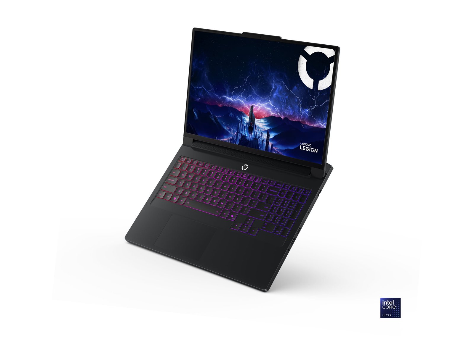 Lenovo Legion Pro 7 16IAX10H Intel | Eclipse Black | 16 " | OLED | WQXGA | 2560 x 1600 pixels | Glossy | Intel Core Ultra 9 | 290HX Plus | 64 (2x32GB) GB | CSODIMM DDR5 | Solid-state drive capacity 1000 GB | NVIDIA GeForce RTX 5080 | GDDR7 | 16 GB | Windows 11 Home | 802.11be | Bluetooth version 5.4 | Keyboard language English | Keyboard backlit | Warranty 24 month(s) | Battery warranty 12 month(s)