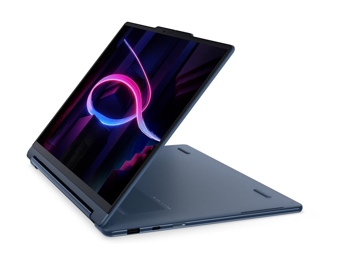 Lenovo Yoga 9 2‑in‑1 14IPH11 Intel | Cosmic Blue | 14 " | OLED | Touchscreen | 2.8K WQXGA+ | 2880 x 1800 pixels | Glossy | Intel Core Ultra 7 | 355 | 32 GB | Soldered LPDDR5X | Solid-state drive capacity 1000 GB | Intel Graphics | Windows 11 Home | 802.11be | Bluetooth version 5.4 | Keyboard language English | Keyboard backlit | Warranty 24 month(s) | Battery warranty 12 month(s)