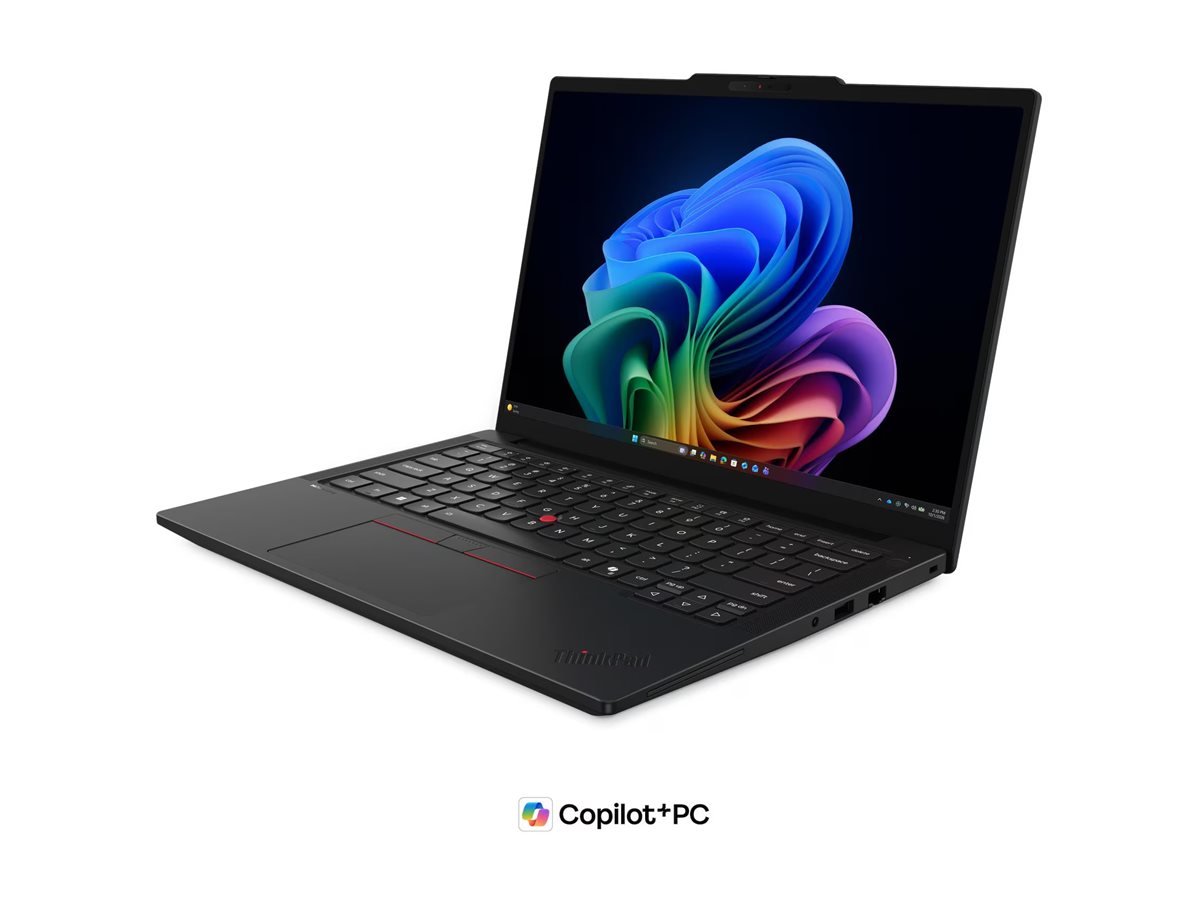 Lenovo ThinkPad T14 G7 Intel | Black | 14 " | IPS | WUXGA | 1920 x 1200 pixels | Anti-glare | Intel Core Ultra 5 | 325 | 32 GB | LPCAMM2 LPDDR5X | Solid-state drive capacity 512 GB | Intel Graphics | Windows 11 Pro | 802.11be | Bluetooth version 5.4 | 5G upgradable | Keyboard language English | Keyboard backlit | Warranty 36 month(s) | Battery warranty 12 month(s)