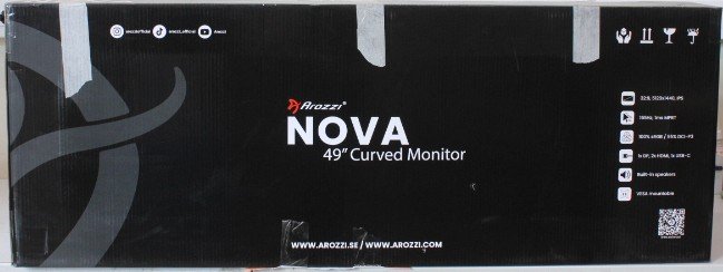 SALE OUT. Arozzi Nova 49" VA, 165Hz - Black | Arozzi | Nova | 49 " | VA | 32:9 | 165 Hz | 4 ms | 5120 x 1440 pixels | 350 cd/m² | HDMI ports quantity 2 | Black | Warranty 24 month(s) | DAMAGED PACKAGING, SCRATCHED BODY