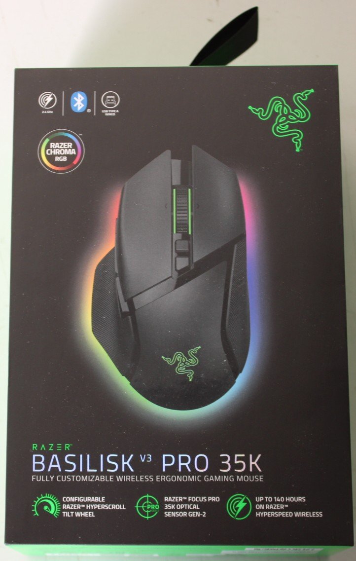 SALE OUT. Razer Basilisk V3 Pro 35K Gaming Mouse, Wireless, Black | Razer Gaming Mouse | Basilisk V3 Pro 35K | Optical mouse | Wireless | Black | Yes | DEMO
