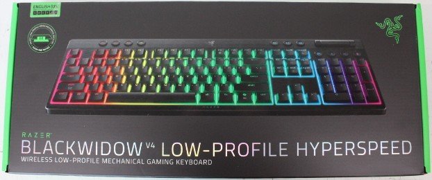 SALE OUT. Razer BlackWidow V4 Low-profile HyperSpeed (Green Switch) - US Layout | SALE OUT. SALE OUT. Razer BlackWidow V4 Low-Profile HyperSpeed | Keyboard | Wireless | US | Bluetooth | Green Switches | Black | DEMO