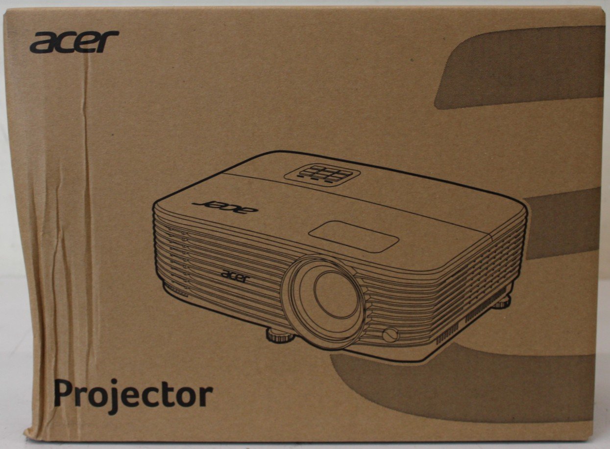 SALE OUT. Acer X1229HP Projector, DLP, XGA, 4800lm, 20000/1, Black | SALE OUT. Acer X1229HP | WUXGA (1920x1200) | 4800 ANSI lumens | Black | DAMAGED PACKAGING