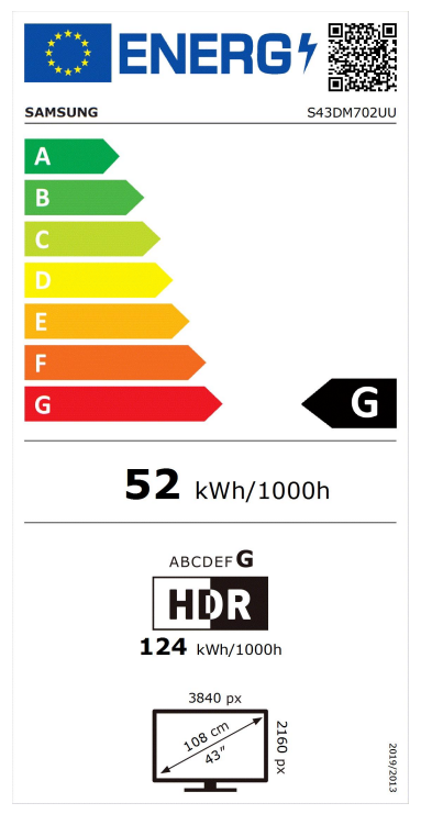 Samsung | LS43DM702UUXDU | 43 " | VA | 4K | 16:9 | 60 Hz | 4 ms | 3840 x 2160 pixels | 300 cd/m² | HDMI ports quantity 2 | Black