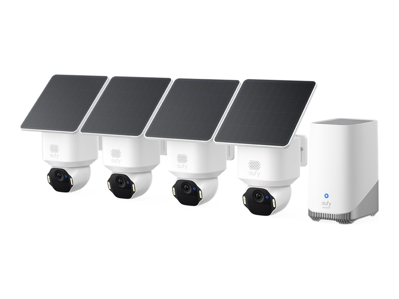 Anker Eufy SoloCam E42 4-Cam Kit (HomeBase 3) | 8 MP | F/1.6 | IP65 | Micro SD, Max. 128 GB
